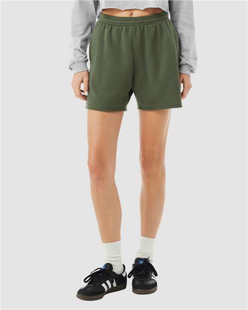 BELLA + CANVAS Women's Cutoff Shorts 3787