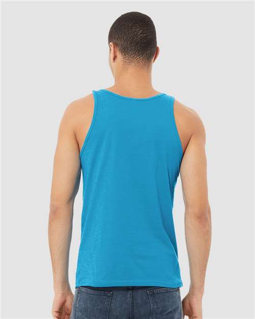 BELLA + CANVAS Unisex Heather CVC Tank 3480CVC