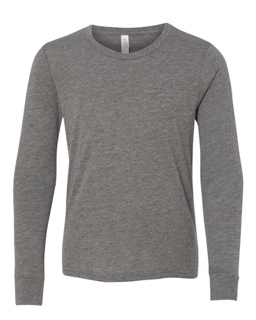 BELLA + CANVAS Youth Triblend Long Sleeve Tee 3513Y