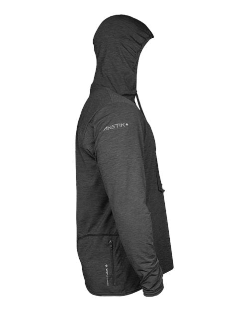 ANETIK Men's Low Pro Tech Hooded Long Sleeve T-Shirt MVLPRH8