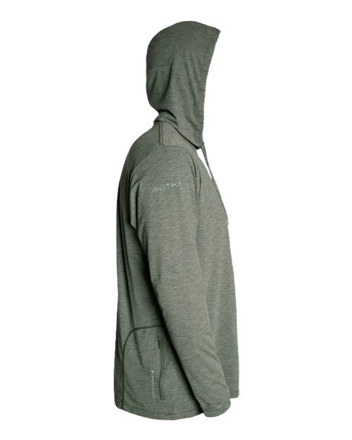 ANETIK Men's Low Pro Tech Hooded Long Sleeve T-Shirt MVLPRH8