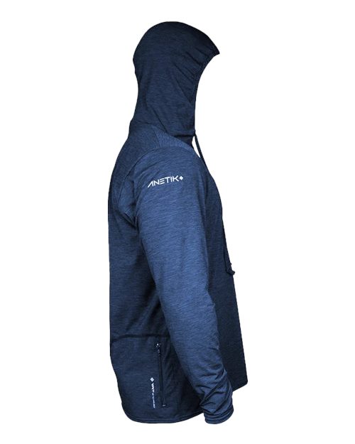 ANETIK Men's Low Pro Tech Hooded Long Sleeve T-Shirt MVLPRH8