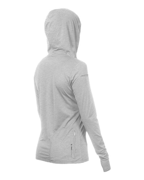 ANETIK Women's Breeze Tech Hooded Long Sleeve T-Shirt WSBRZH0