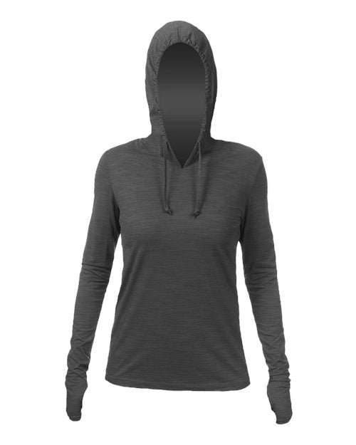 ANETIK Women's Breeze Tech Hooded Long Sleeve T-Shirt WSBRZH0