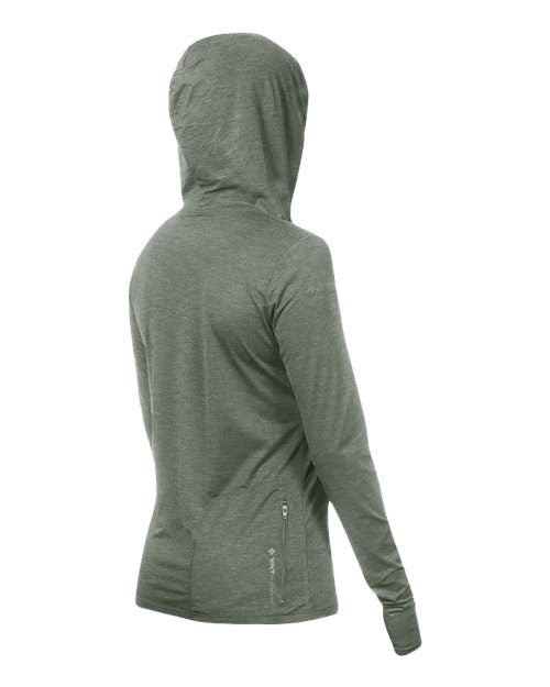ANETIK Women's Breeze Tech Hooded Long Sleeve T-Shirt WSBRZH0
