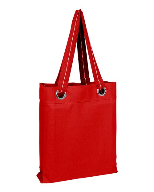 Q-Tees Large Grommet Tote Bag Q1630