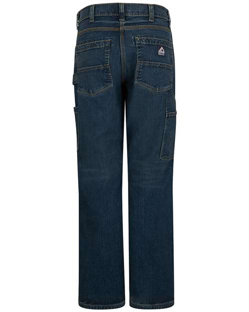 Bulwark Men's Stretch Denim Dungaree Jeans PSJ6
