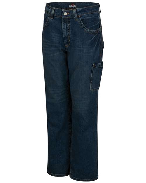 Bulwark Men's Stretch Denim Dungaree Jeans PSJ6