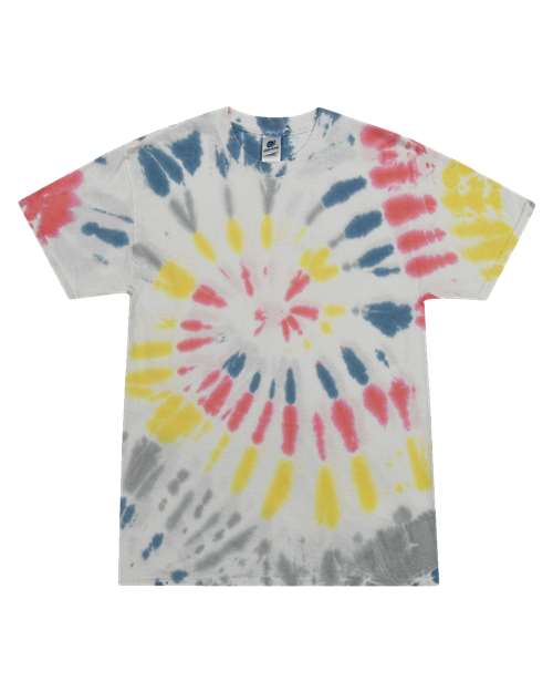 Colortone Unisex Multi-Color Tie-Dyed T-Shirt 1000