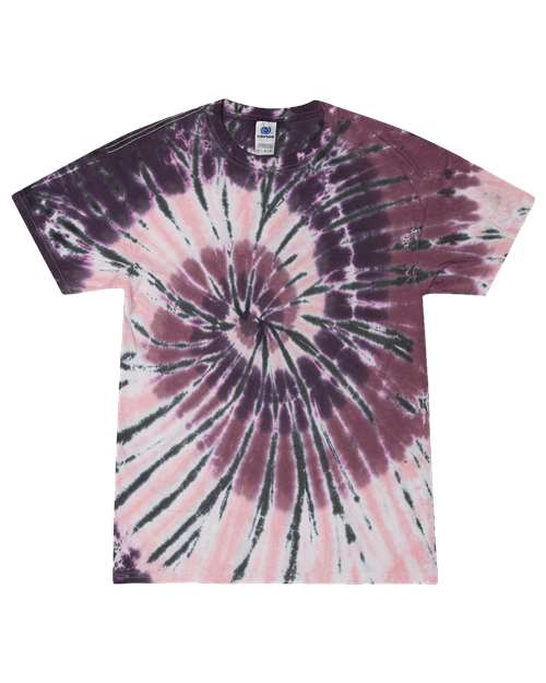 Colortone Unisex Multi-Color Tie-Dyed T-Shirt 1000