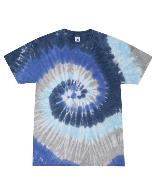 Colortone Unisex Multi-Color Tie-Dyed T-Shirt 1000