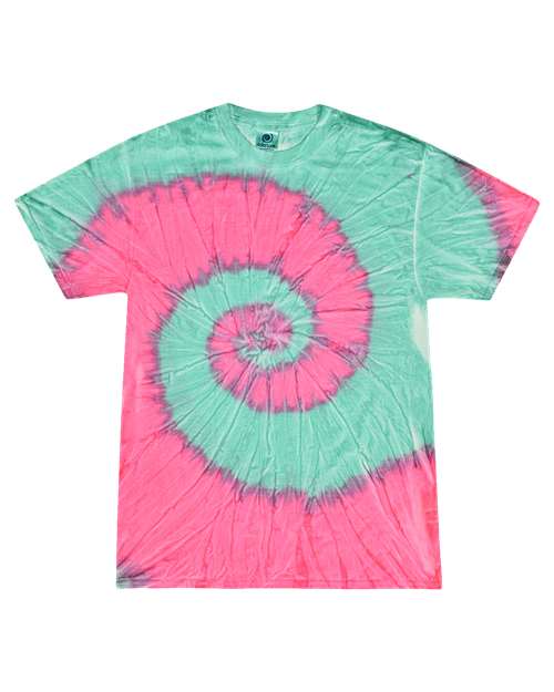 Colortone Unisex Multi-Color Tie-Dyed T-Shirt 1000