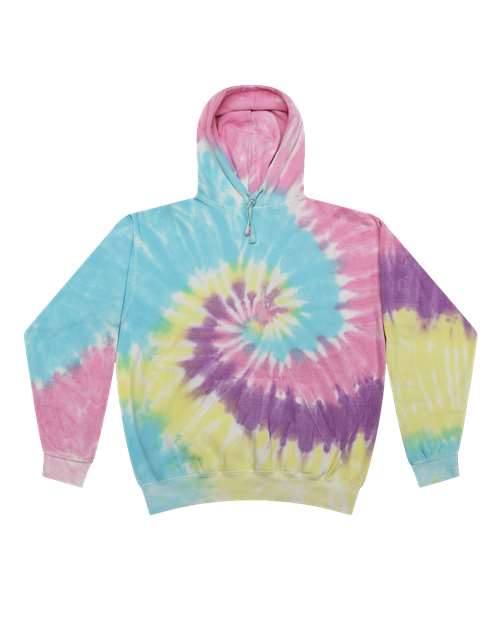Colortone Unisex Tie-Dyed Hooded Sweatshirt 8777