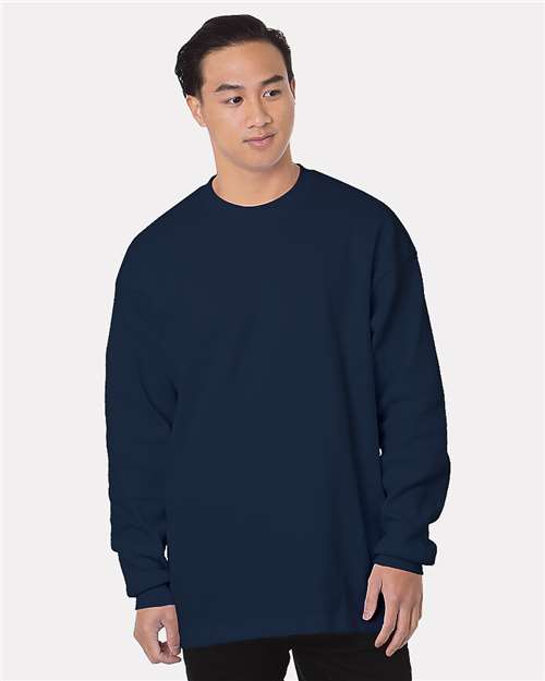 Bayside Men's USA-Made Heavyweight Waffle Knit Thermal 8205