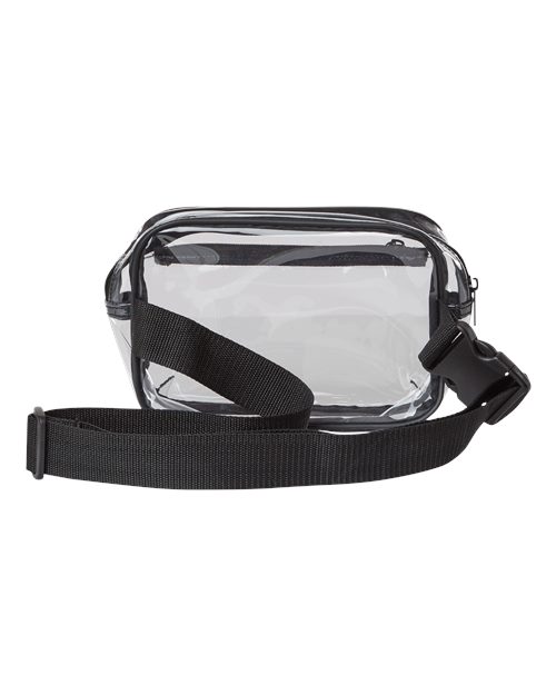Liberty Bags Clear Stadium 2-Pocket Fanny Pack/Crossbody Bag 5778