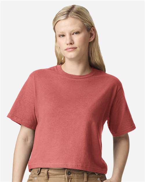 American Apparel Women's Fine Jersey Boxy Tee 102