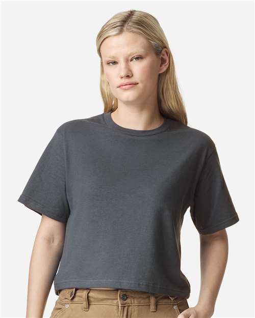 American Apparel Women's Fine Jersey Boxy Tee 102
