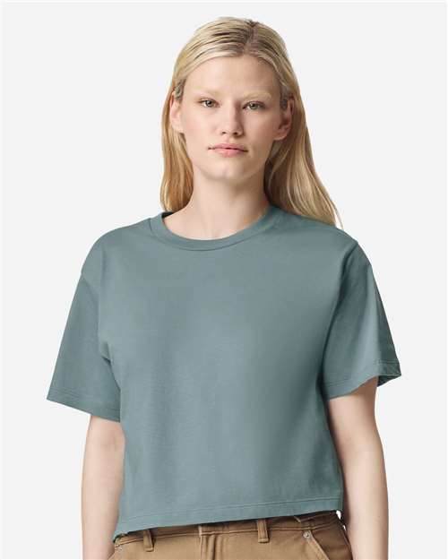 American Apparel Women's Fine Jersey Boxy Tee 102