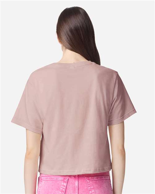 American Apparel Women's Fine Jersey Boxy Tee 102