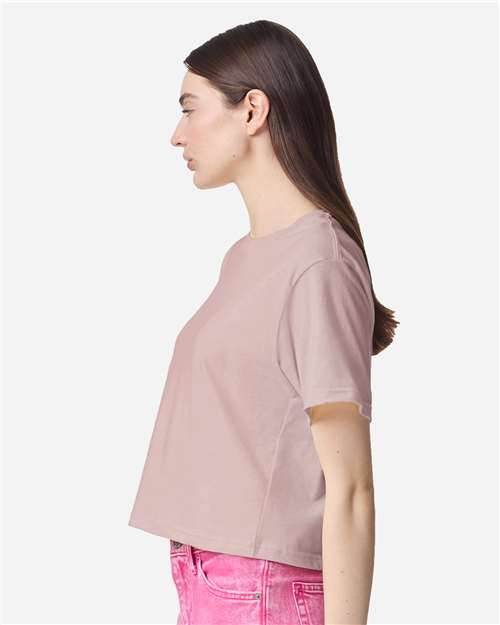 American Apparel Women's Fine Jersey Boxy Tee 102