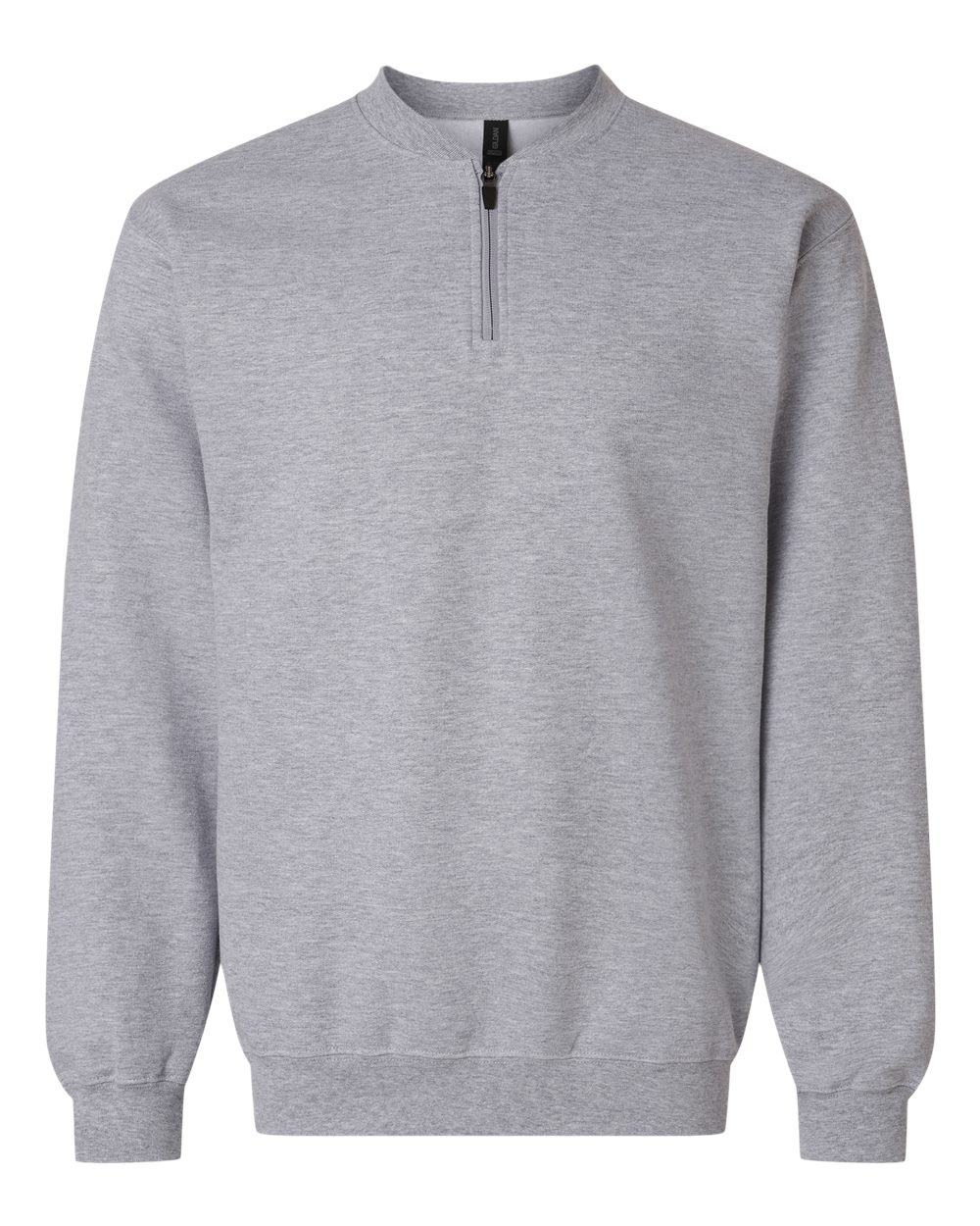 Gildan SF008 - Unisex Softstyle® Midweight Quarter-Zip Sweatshirt - Sport Grey
