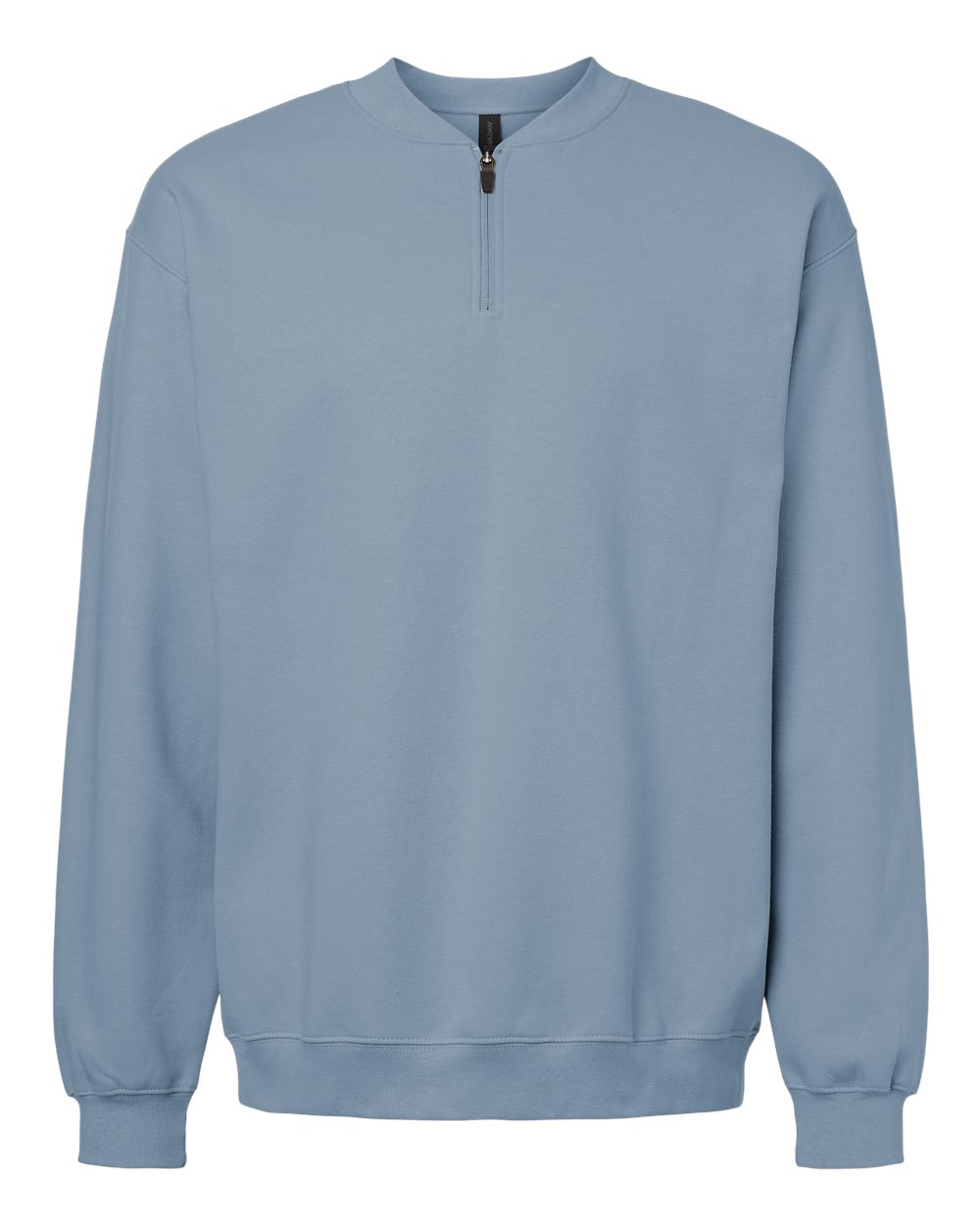 Gildan SF008 - Unisex Softstyle® Midweight Quarter-Zip Sweatshirt - Stone Blue