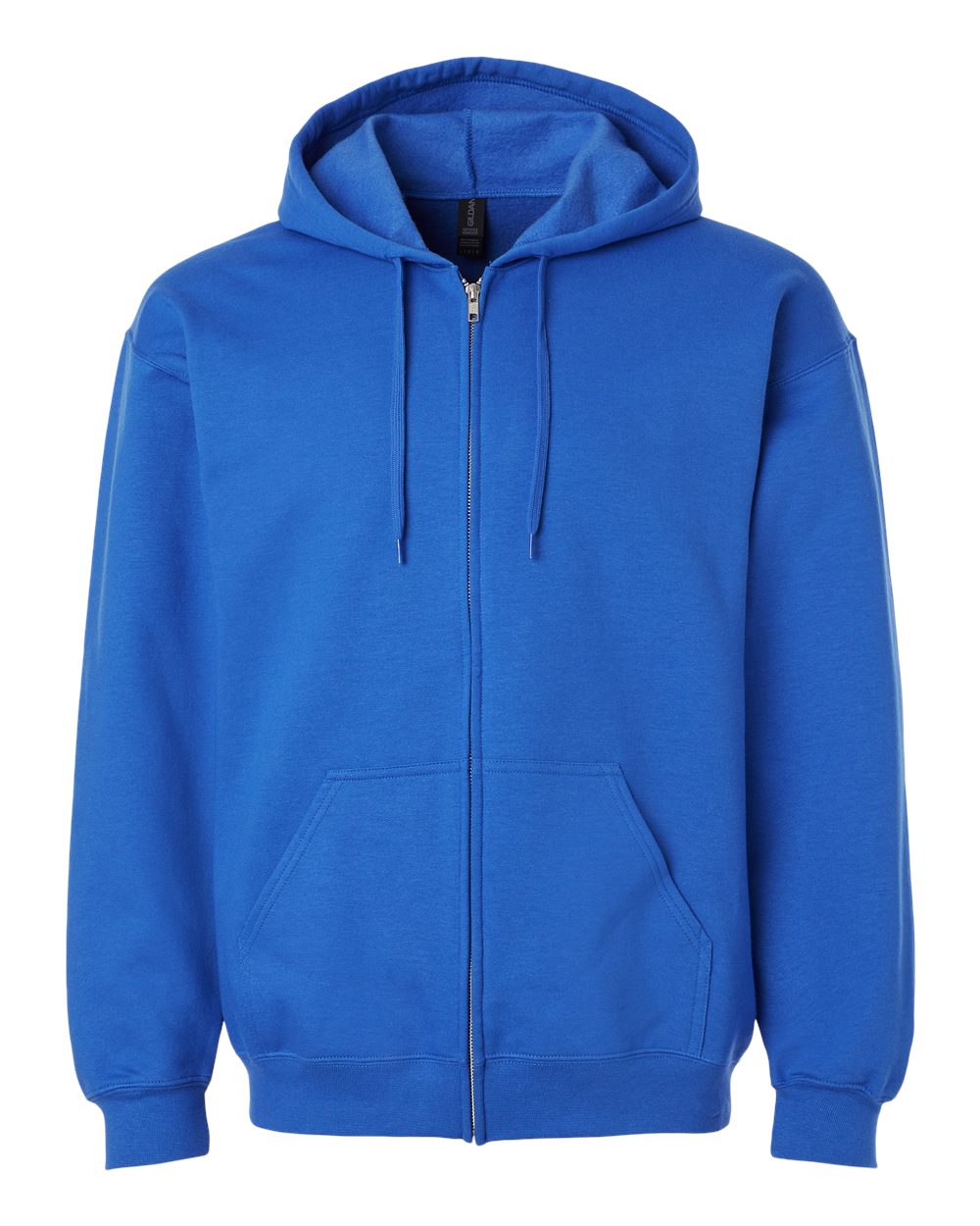 Gildan SF600 - Unisex Softstyle® Midweight Full-Zip Hooded Sweatshirt - Royal