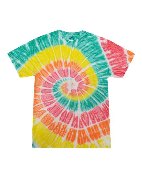 Colortone Unisex Multi-Color Tie-Dyed T-Shirt 1000