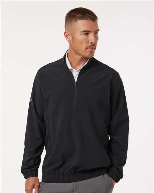 Adidas Men's Stretch Woven Half-Zip Pullover A705
