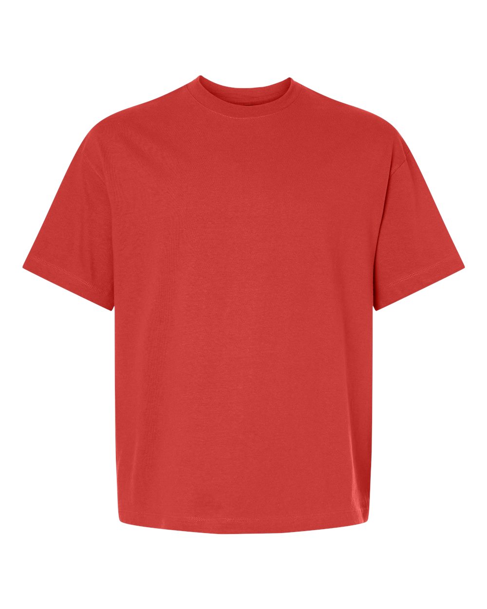 Hanes 5180R - Unisex Beefy-T® Retro Street T-Shirt - Poppy Red