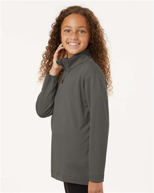AllPro Youth Pro-Lock Performance Quarter-Zip Pullover 41870Y