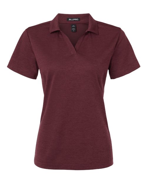 AllPro Women's Pro-Lock Performance Mélange Polo 4HM00L