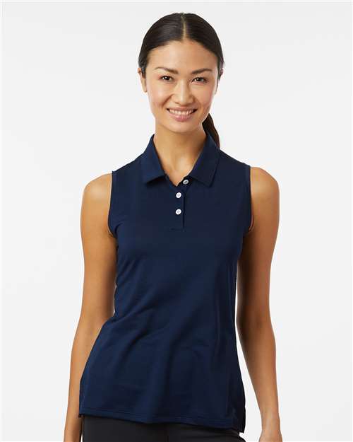 Adidas Women's Ottoman Sleeveless Polo A1005