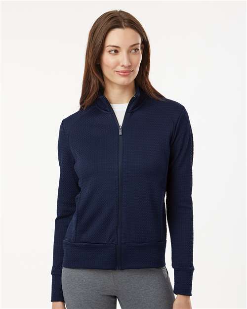 Adidas Women's Ultimate365 Textured Full-Zip Jacket A1007