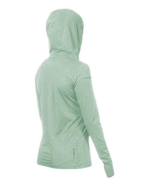 ANETIK Women's Breeze Tech Hooded Long Sleeve T-Shirt WSBRZH0