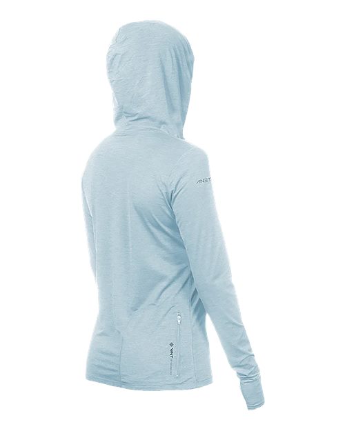 ANETIK Women's Breeze Tech Hooded Long Sleeve T-Shirt WSBRZH0