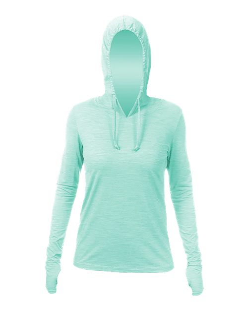 ANETIK Women's Breeze Tech Hooded Long Sleeve T-Shirt WSBRZH0