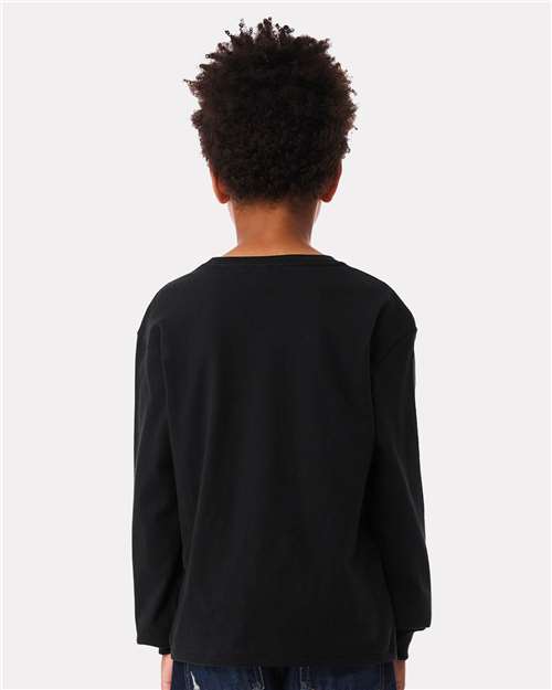 BELLA + CANVAS Youth 6oz. Heavyweight Long Sleeve Tee 3511Y