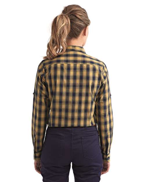Artisan Collection by Reprime Women's Mulligan Check Cotton Dress Shirt RP350