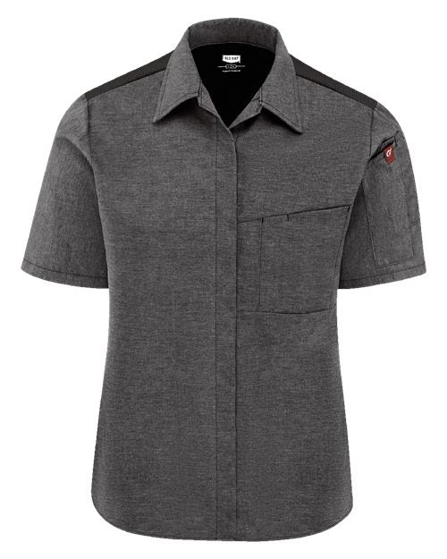 Chef Designs Women's Poplin Airflow Cook Shirt with OilBlok 501W