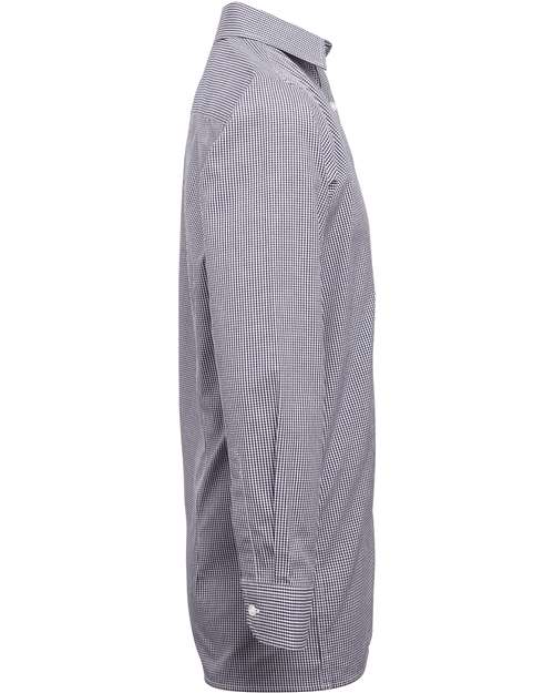 Artisan Collection by Reprime Men's Microcheck Gingham Cotton Shirt RP220