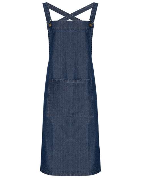 Artisan Collection by Reprime Cross Back Barista Bib Apron RP129