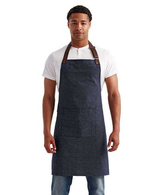 Artisan Collection by Reprime Annex Oxford Bib Apron RP144