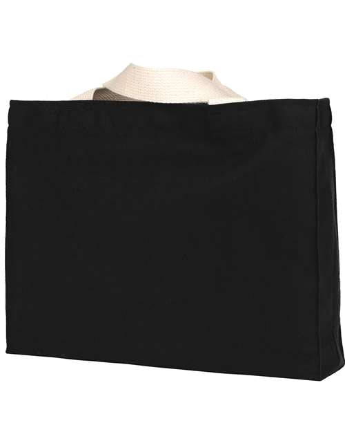 Bayside USA-Made Canvas Medium Gusset Tote Bag BA750