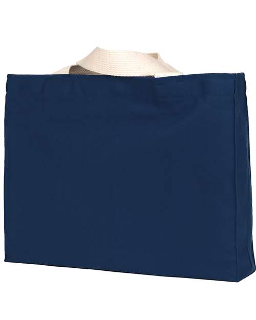 Bayside USA-Made Canvas Medium Gusset Tote Bag BA750