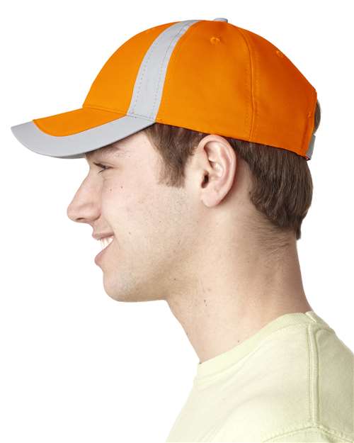 Adams Headwear Reflector Safety Cap RF102