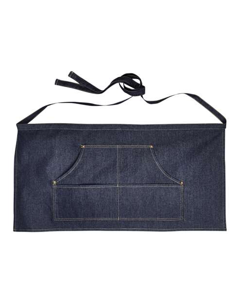 Artisan Collection by Reprime Jeans Stitch Denim Waist Apron RP125