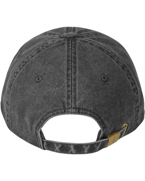 Adams Headwear Classic Pigment Distressed Dad Hat LP108