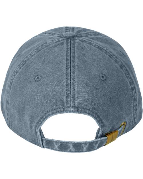 Adams Headwear Classic Pigment Distressed Dad Hat LP108