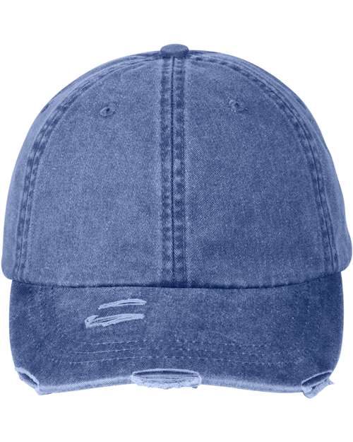 Adams Headwear Classic Pigment Distressed Dad Hat LP108